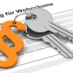 Schlüssel liegt vor Mietvertrag