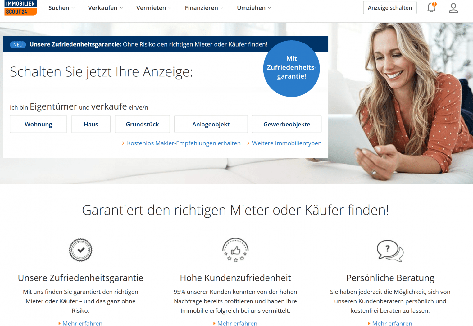 Immobilienscout24 Vergleich 1