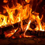 Kaminofenfeuer