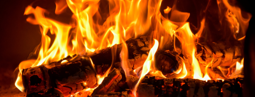 Kaminofenfeuer