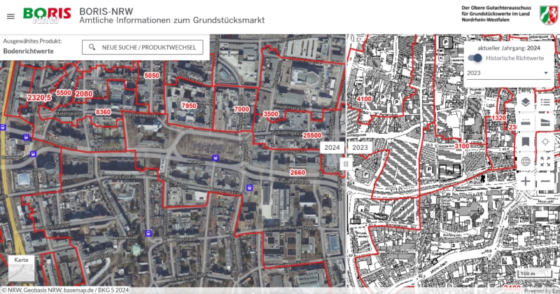 Bodenrichtwerte Köln Neumarkt