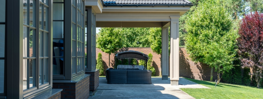 Hochwertige Terrassenüberdachung