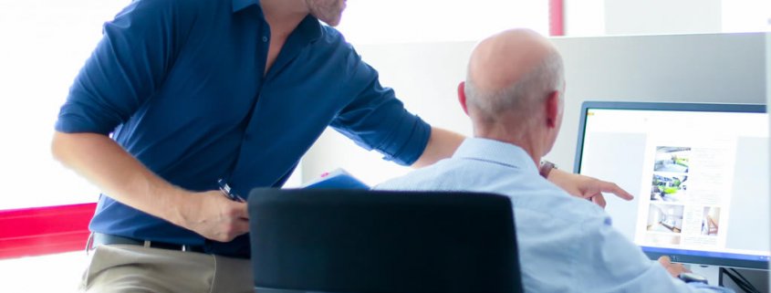 ZEIT & WERT Immobilien Team Gespräch