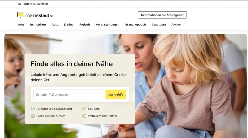 Meinestadt Immobilienportal